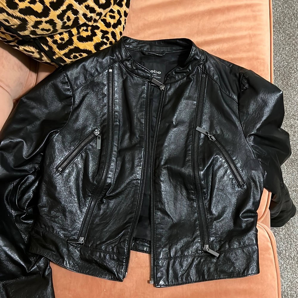 Leather jacket